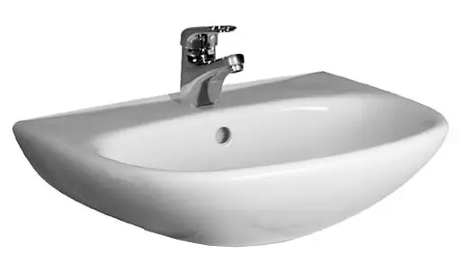 Раковина Jika ZETA 500 мм, белая (8.1039.0.000.104.9)