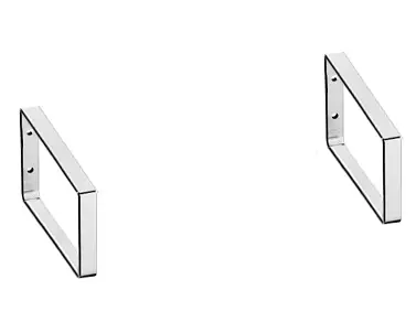 Хромированные консоли к умывальнику Ravak Classic 400 (B14000100P)