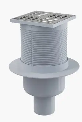 Душевой трап Alcadrain с решеткой хром (APV2)