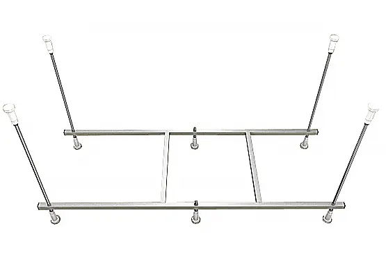 Сборный каркас к ванне AZARIO Белла 180х70 см шпильки (AV.0023180K)