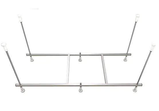 Сборный каркас к ванне AZARIO Белла 170/175х70 см шпильки (AV.0020170K)