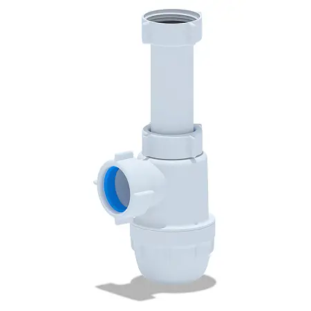 Сифон для раковины Ани Пласт Юнг 1 1/4"*32 без выпуска (BM1020)