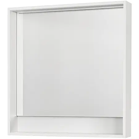 Зеркало AQUATON Капри 80 с подсветкой, белое (1A230402KP010)