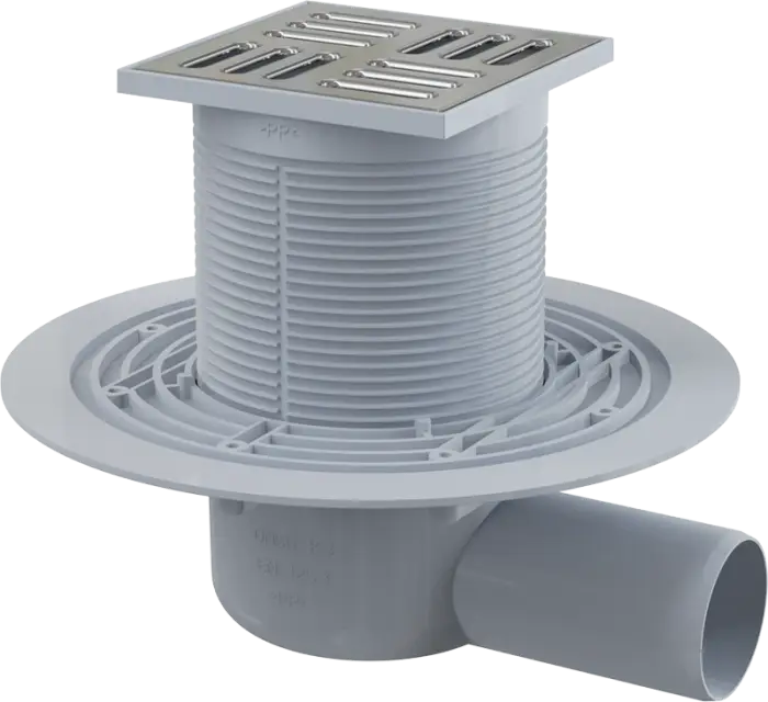 Душевой трап Alcadrain с решеткой хром (APV1321)