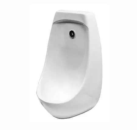 Писсуар настенный Rosa Каскад санфарфор, сенсорный слив, белый (CS00094257)