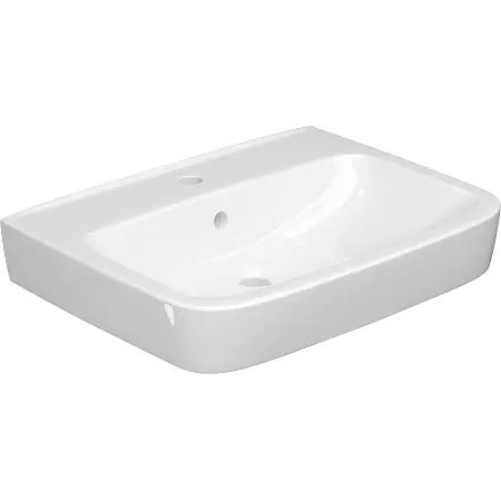 Раковина подвесная КЕРАМИН Сквэа 60 фарфор, с креплением, белый (CS00087939)