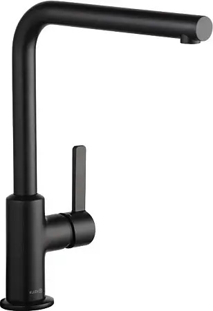 Смеситель для кухонной мойки KLUDI L-INE S однорычажный, черный матовый (408033975)