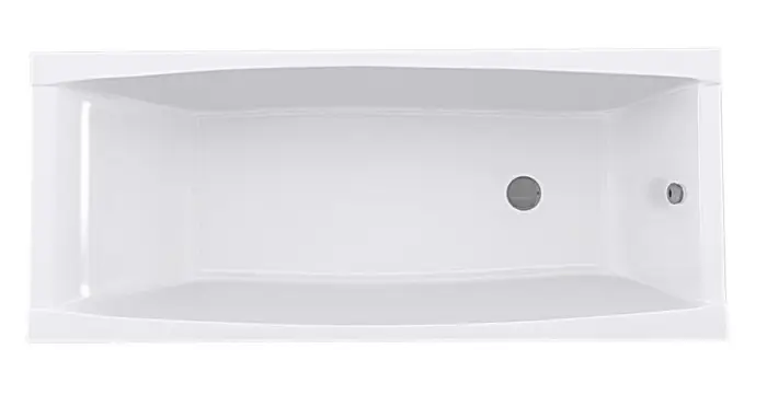 Ванна акриловая Santek САНТОРИНИ прямоугольная 160х70 белая