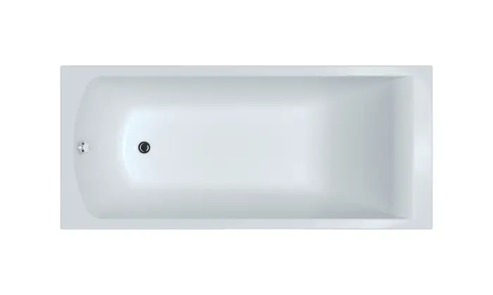 Ванна акриловая Santek Фиджи 170х75, прямоугольная белая