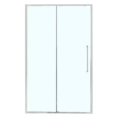 Душевая дверь Azario Шанхай 1500х1950 раздвижная, прозрачное стекло 6 мм, профиль хром (AZ-Y43-150-CH-CL)