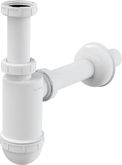 Сифон для раковины Alcadrain  32 мм c накидной гайкой 5/4" (A430)
