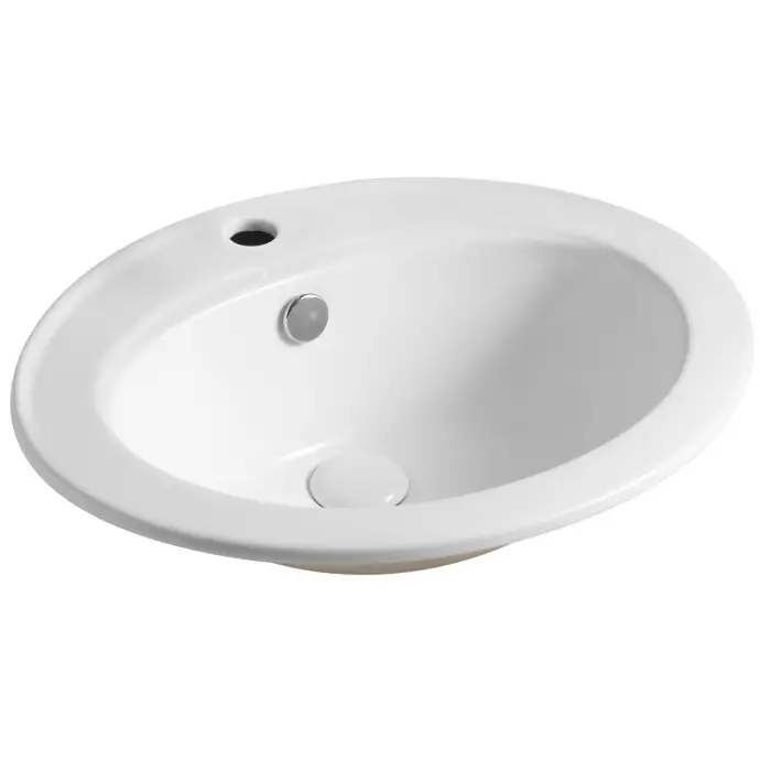 Раковина Azario 560х490х200 встраиваемая сверху, белая (AZ-T808)