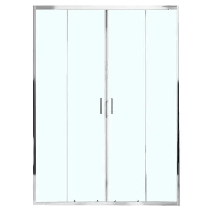 Душевая дверь Azario TOKYO 1700х1950, прозрачное стекло 6 мм, профиль хром (AZ-362K2-170-CH-CL)