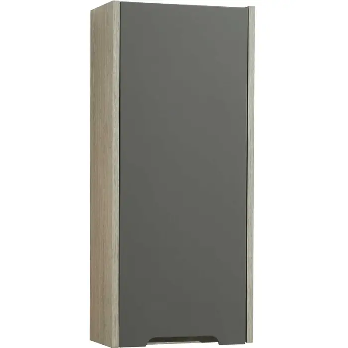 Шкаф подвесной AQUATON Оливия 35 L  левый, Грей/Дуб Ойстер (1A254703OLUGL)