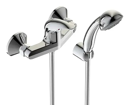 Смеситель для душа Vidima Orion, однорычажный, с душевой лейкой, хром (BA003AA)