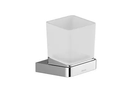 Стакан для зубных щеток Ravak 10° с держателем, хром (X07P321)