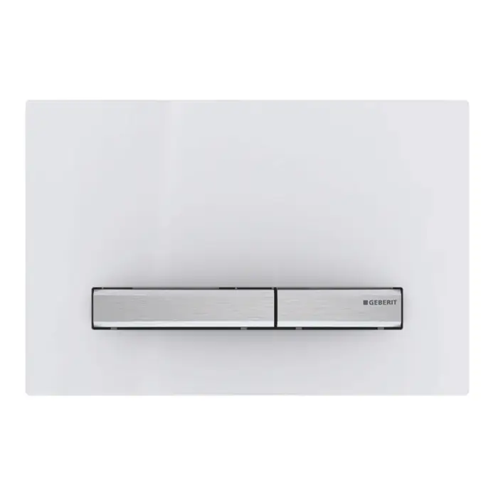 Кнопка смыва Geberit Sigma50, цвет белый/хром 