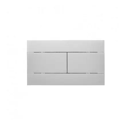 Кнопка смыва Oli SLIM механическая, двойная, хром матовый (CG23000010197/CG23000018039)