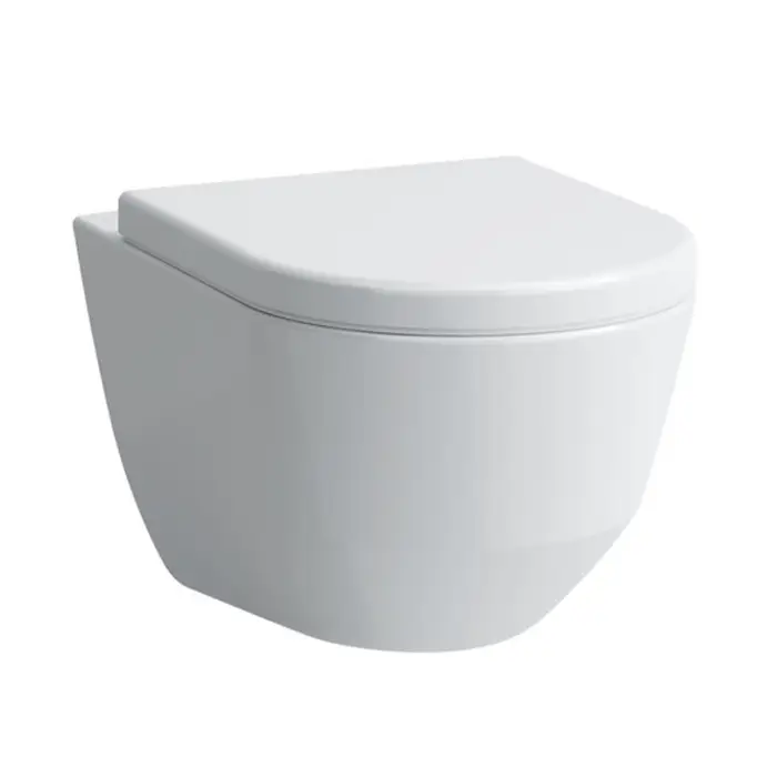 Унитаз подвесной Laufen PRO Rimlless с глубоким смыванием, безободковый (8.2096.6.000.000.1)