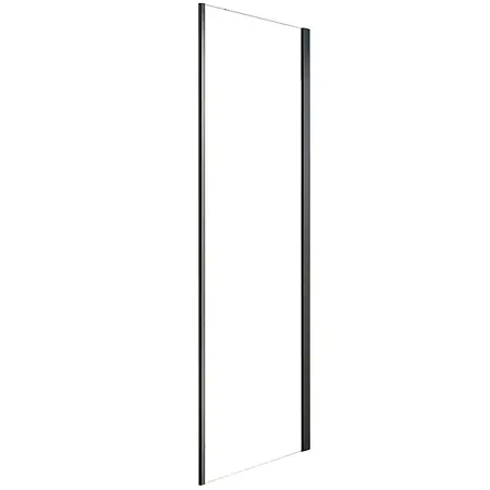 Душевая стенка Ravak Pivot PPS-100 профиль Черный стекло Transparent (90GA0300Z1