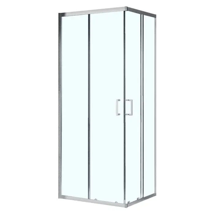 Душевое ограждение Azario VIENNA 900х900х1950 прозрачное стекло 6 мм, профиль хром (AZ-R36-90-CH-CL)