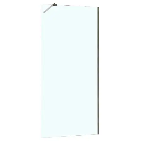 Душевая перегородка Azario Walk-in 1200х1950 прозрачное стекло 8 мм, профиль графит матовый (AZ-251-120-MGR-CL)