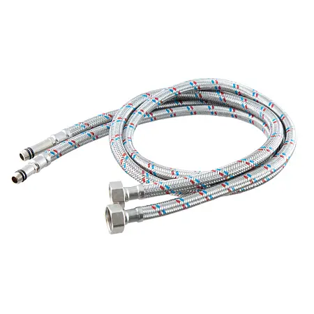 Гибкая подводка AZARIO для смесителей 30 см., ½" х М10, пара (AZ-30)