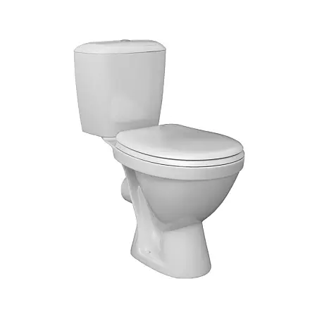 Унитаз-компакт Santek Паллада сиденье дюропласт, сливная арматура в комплекте (1.WH30.2.376)