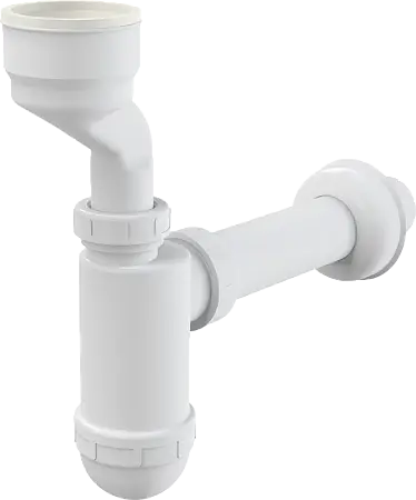Сифон для писсуара Alcadrain с манжетой (A45A)