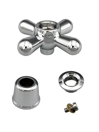 Металлическая ручка Ретро для смесителя Vidima и Ideal Standard (20 шлицов) (B964939AA)