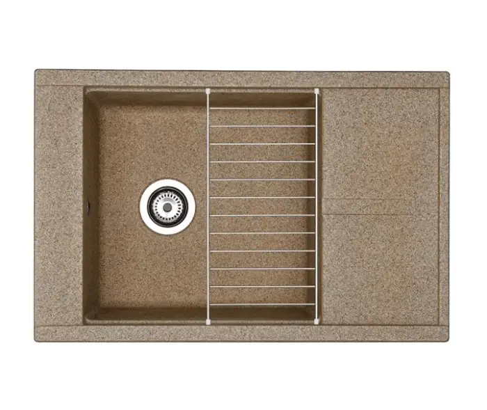 Кухонная мойка AQUATON Делия 78, цвет терракотовый (1A715132DE270)