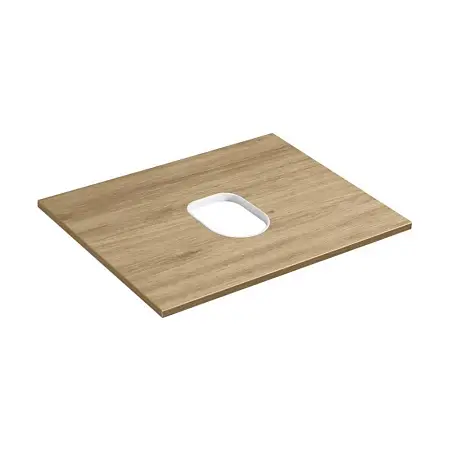 Столешница под раковину Aquaton Либерти 60 дуб эльвезия (1A280903LYC70)