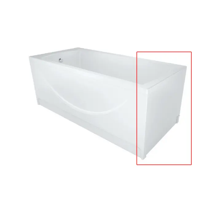 Экран для ванны Loranto MILTON, торцевой 70 (CS00064070)