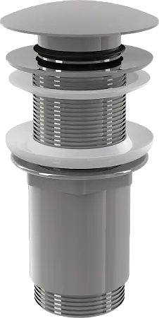 Донный клапан для раковины Alcadrain click/clack 5/4", хром (A395)