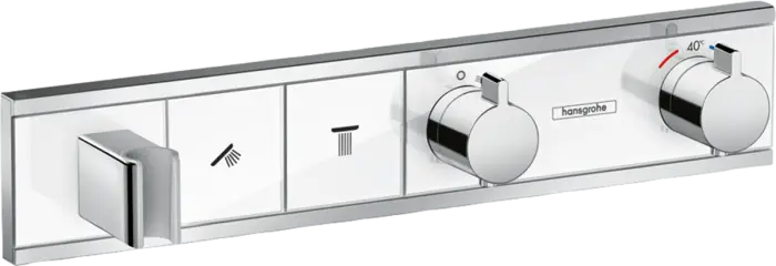 Hansgrohe 15355400 RainSelect Термостат, скрытого монтажа, для 2 потребителей, белый/хром