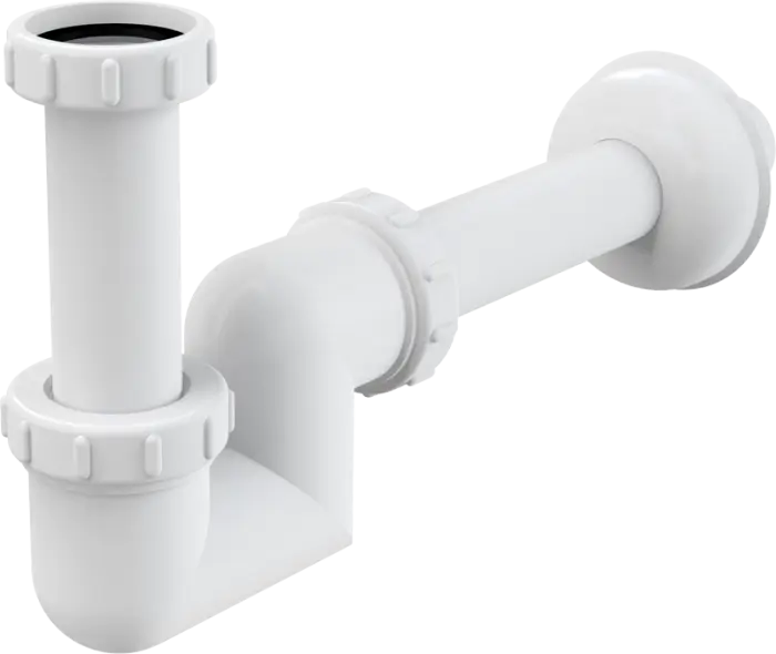 Сифон для раковины или биде Alcadrain, пластик 32 мм (A45F)