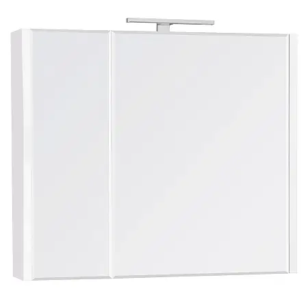 Зеркало-шкаф Roca Etna 80 см, с подсветкой, белый глянец (7.8573.0.480.6)