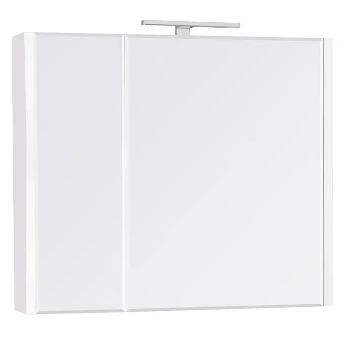 Зеркало-шкаф Roca Etna 80 см, с подсветкой, белый глянец (7.8573.0.480.6)