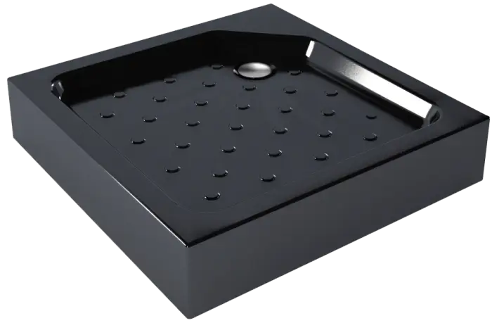 Душевой поддон Метакам Universal Black N 900х900 квадрат, акриловый, черный (CS00081552)