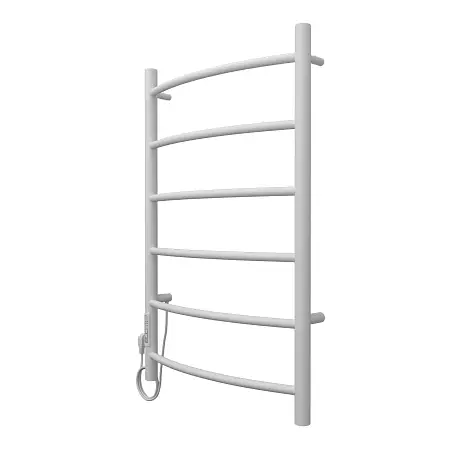 Полотенцесушитель электрический AZARIO VERONA 500/800 6 секций, диммер слева, белый (AZ04758W)