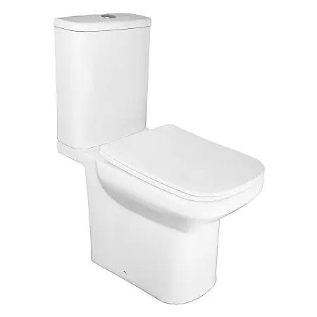 Унитаз-компакт Azario Венди 350х614х795 напольный, безободковый, с быстросъемным сиденьем микролифт (AZ-56D)