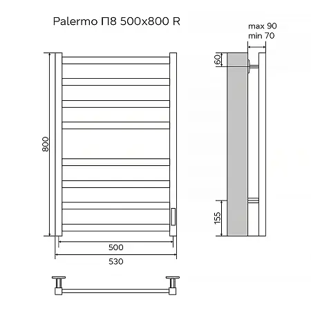 Palermo П8 500х800 R