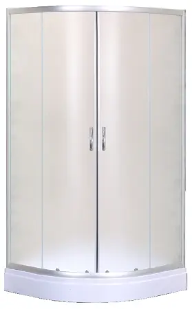 Душевое ограждение Loranto 80х80х195, поддон 13 см (CS-8005S)