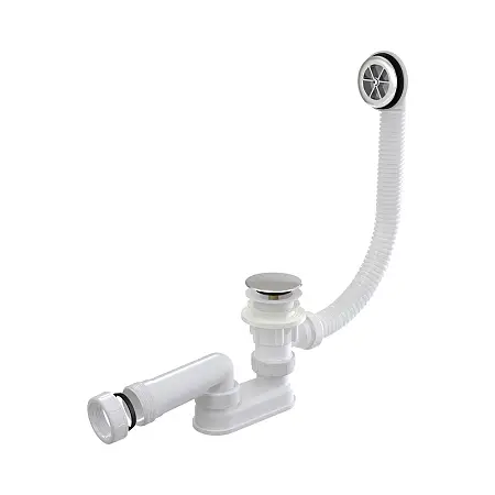 Слив-перелив Alcadrain  для ванны, click/clack, хром (AG210132160)