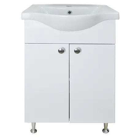 Комплект Тумба Моника New 65 (660х830х450) с раковиной (арт. 7065) Basic 65 (CS00071367)