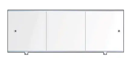 Экран для ванны Метакам ПРЕМИУМ А 1,68 алюминиевый карска, белый (ЭПS_004496)