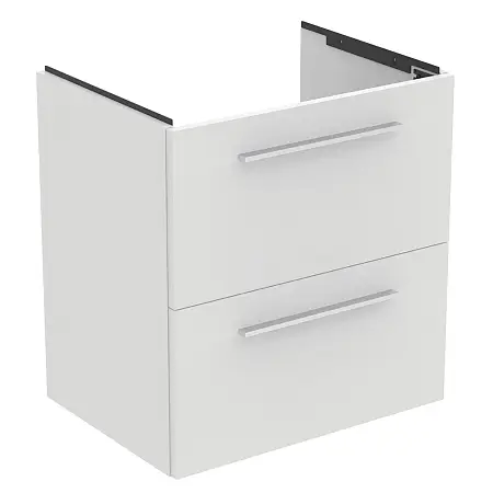 Тумба для раковины Ideal Standard i.Life A 60 см, подвесная, с 2-мя ящиками, белый матовый (T5255DU)