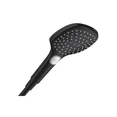 Ручной душ Hansgrohe Raindance Select E 120 3jet, черный матовый (26520670)