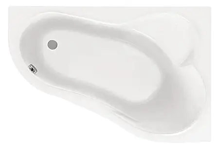 Ванна акриловая Santek Ибица 150х100, правая, белая